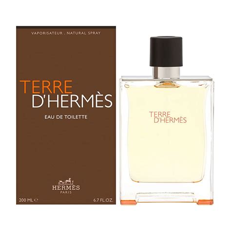 terre d hermes eau de toilette 200ml|terre d'hermes perfume and toilette.